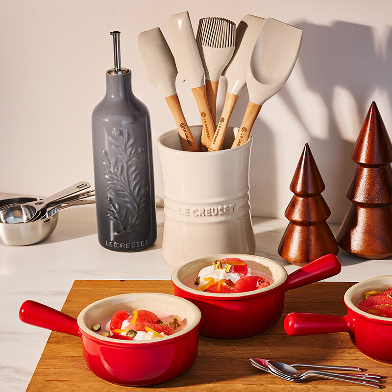 美品　LE CREUSET 飯碗 4色セット French Onion Soup Bowls (Set of 4)
